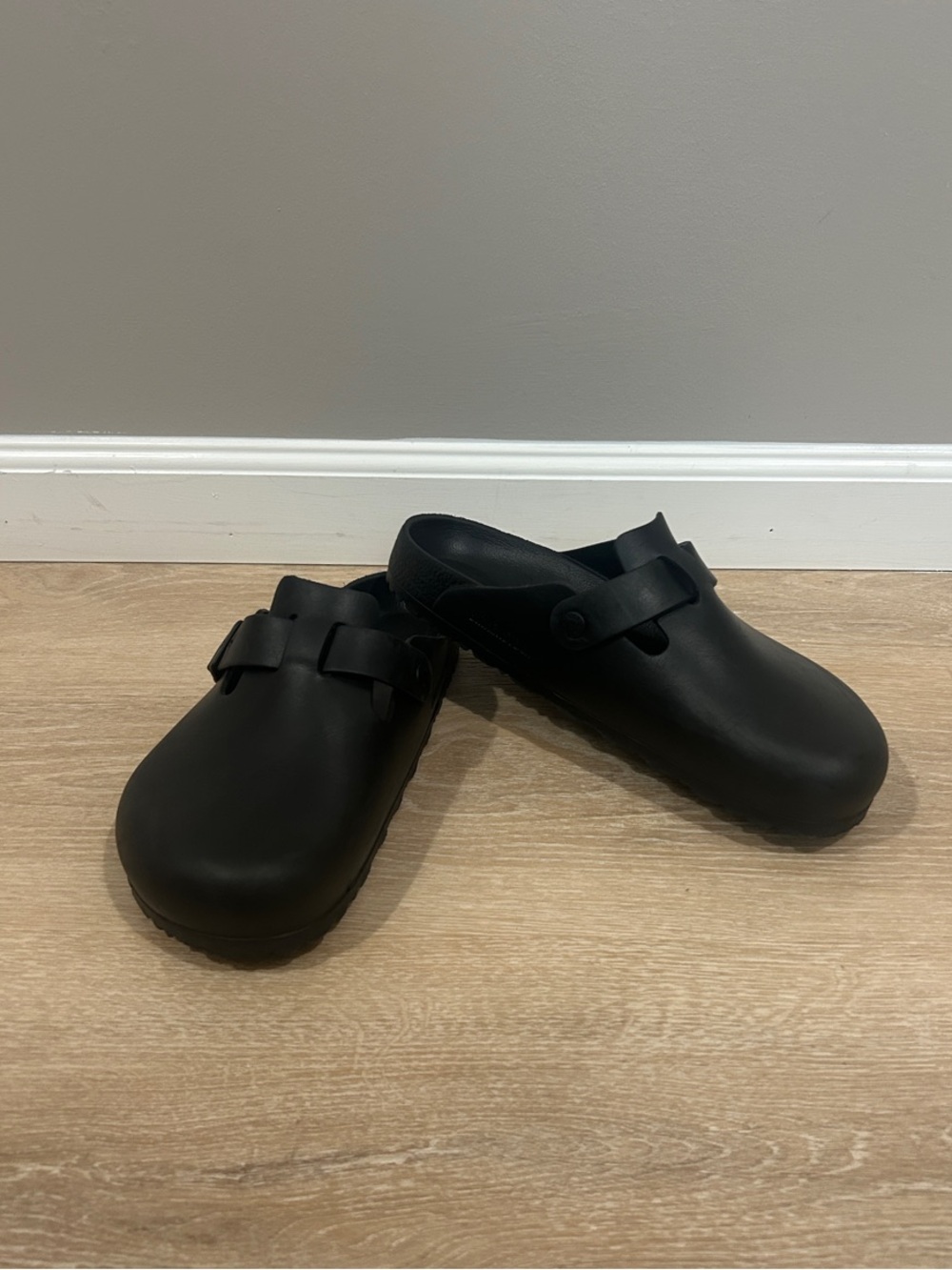 Men's Birkenstock EVA Black Slip-On Clog - Size 42